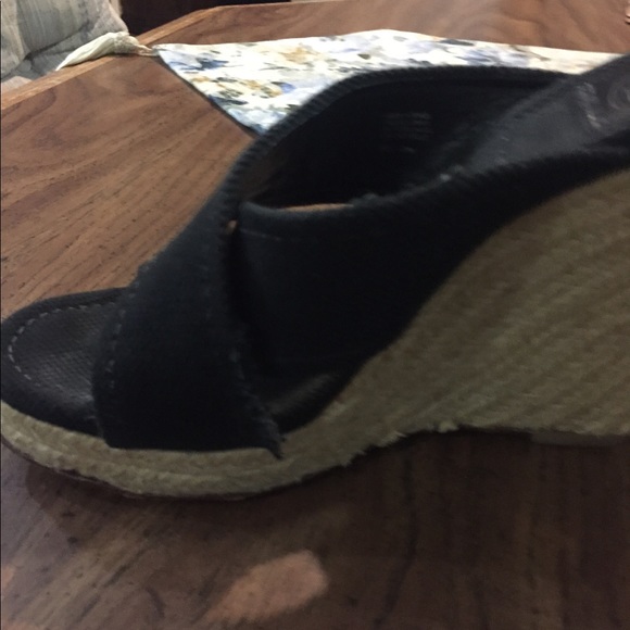 Tory Burch Black Wedges - Picture 4 of 5